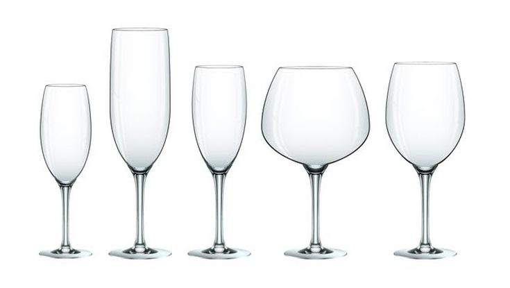 No need for a different shape glass for each wine type, but thin